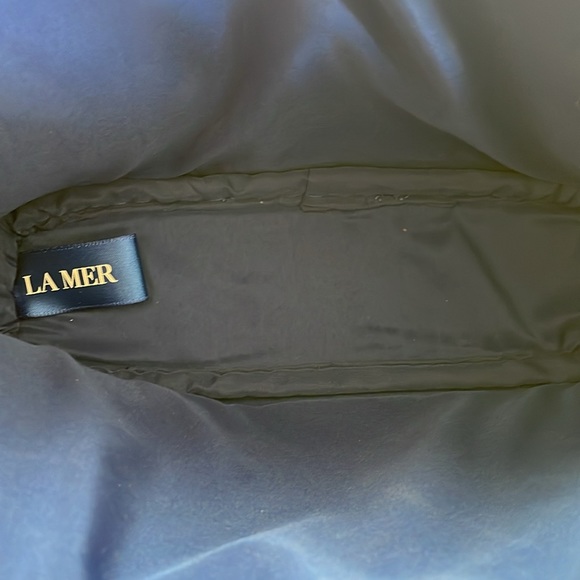5 La Mer Sapphire Blue Makeup Case Cosmetic Bag - Picture 4 of 4